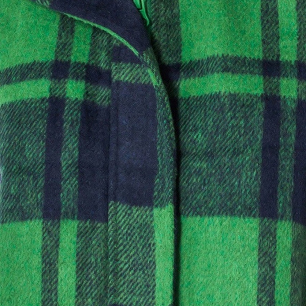 BUFFALO PLAID VEST WITH HOOD - Picture 2 of 3